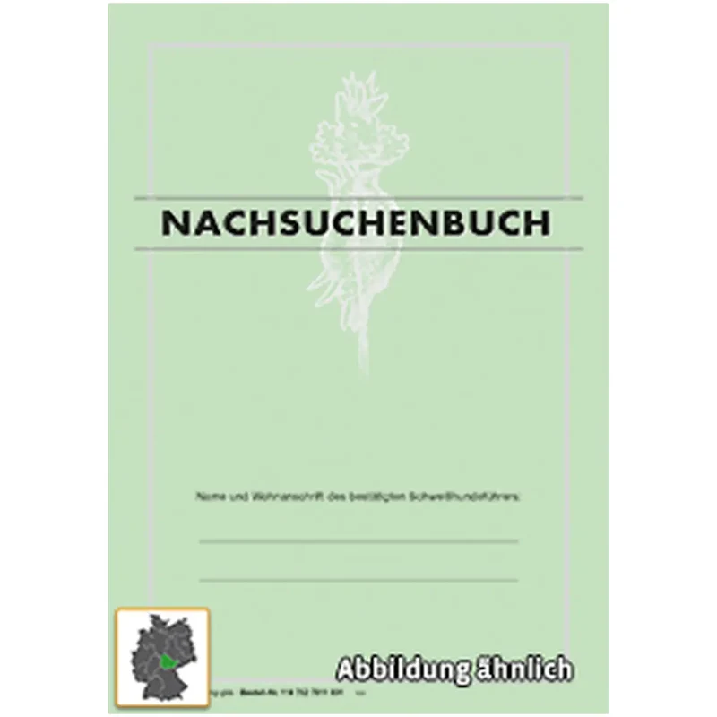 Nachsuchenbuch, A5, 100 Heft