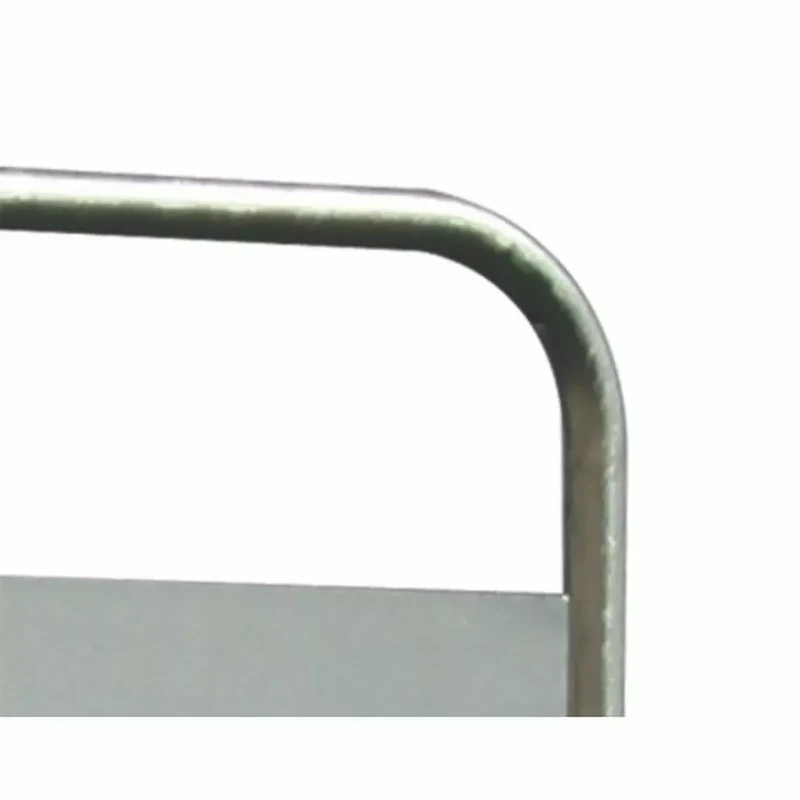 Plakattafel-komplett B.1500 x H.1700 aus Blech 12/10 und Stahlrohr 35 mm, verzinkt, zinkgrau