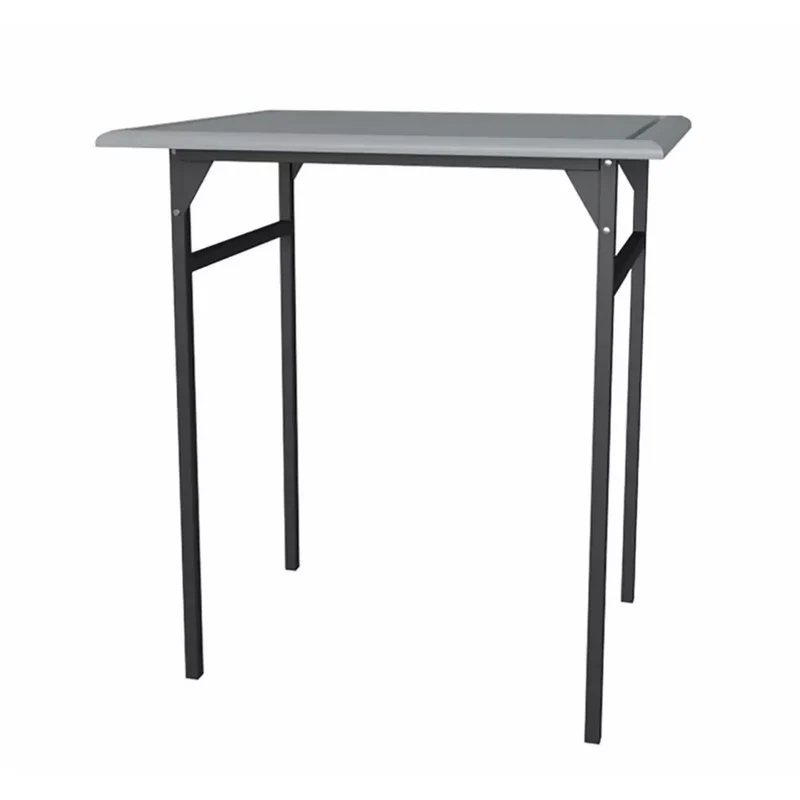 Tisch H.75 x B.95 x T.80 cm für Tischwahlkabine 70x85x70, hellgrau