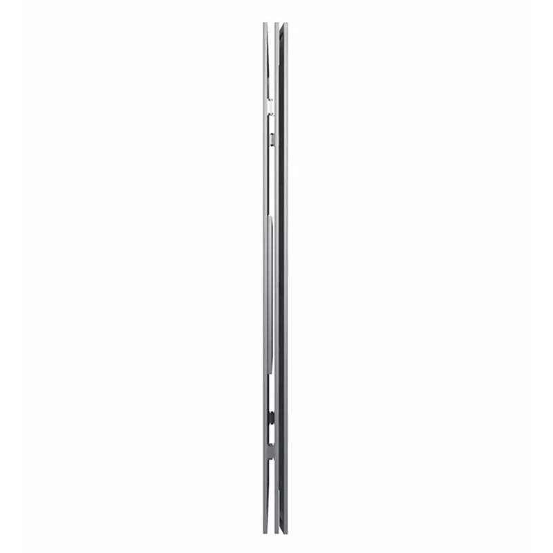 Steh-Wahlkabine, Kunststoff HDF-Platte, Alurahmen, H 1.750 x B 700 x T 500 mm, hellgrau
