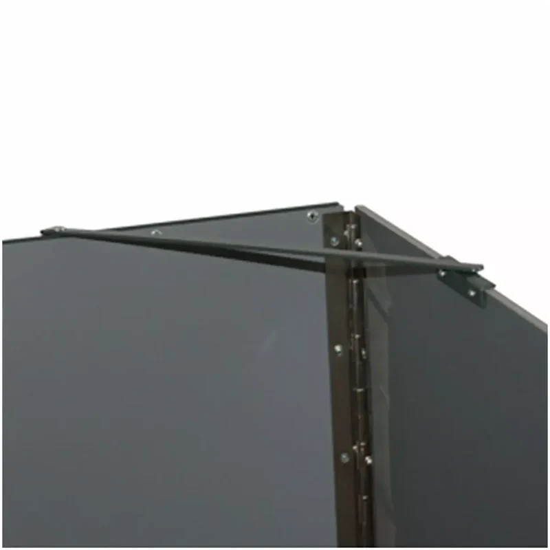 Tisch-Wahlkabine aus Kunststoff, H.70 x B.60 x T.50 cm, hellgrau