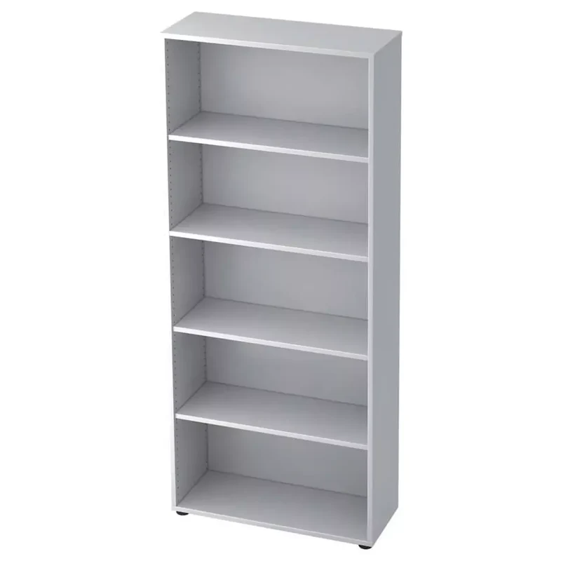 Regal - 5OH, 33 cm tief, Weiß