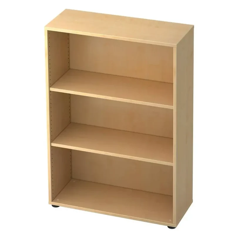 Regal - 3OH, 80 cm breit, Ahorn, mit Montageservice