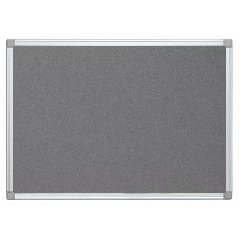 Pinntafel Filz - 60 x 45 cm grau