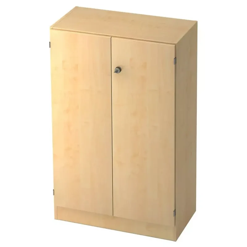 Schrank - 3OH, Sockelblende SG, Ahorn/Ahorn, mit Montageservice