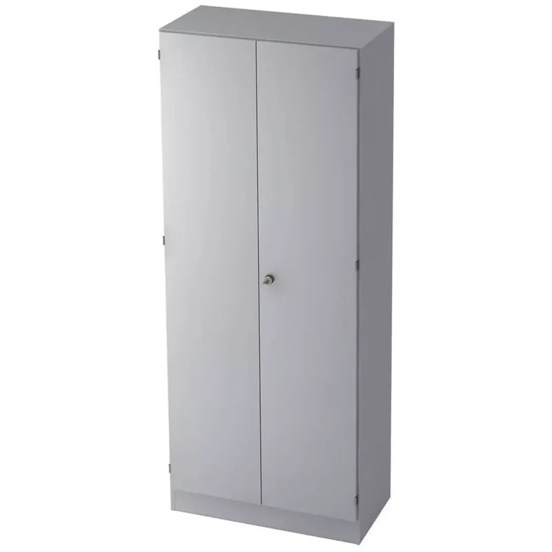 Schrank - 5OH, Sockelblende, Grau/Grau