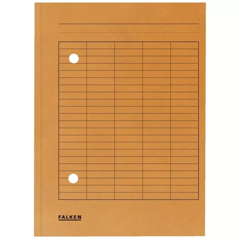 Umlaufmappe - A4, orange, Manilakarton, 250 g/qm