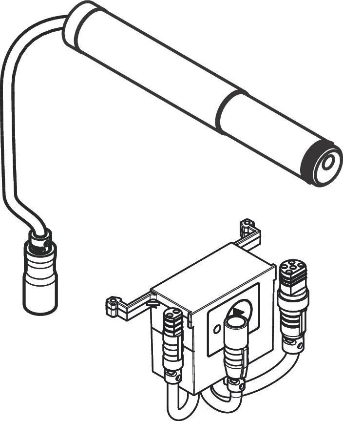 AXOR Waschtischmischer UP Elektronik von Hansgrohe – Unterputz-Armatur