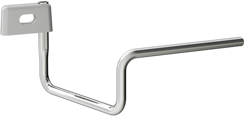 LAUFEN Handtuchhalter VAL Chrom 175 mm für Handwaschbecken H815283 – Designer-Accessoire von Konstantin Grcic