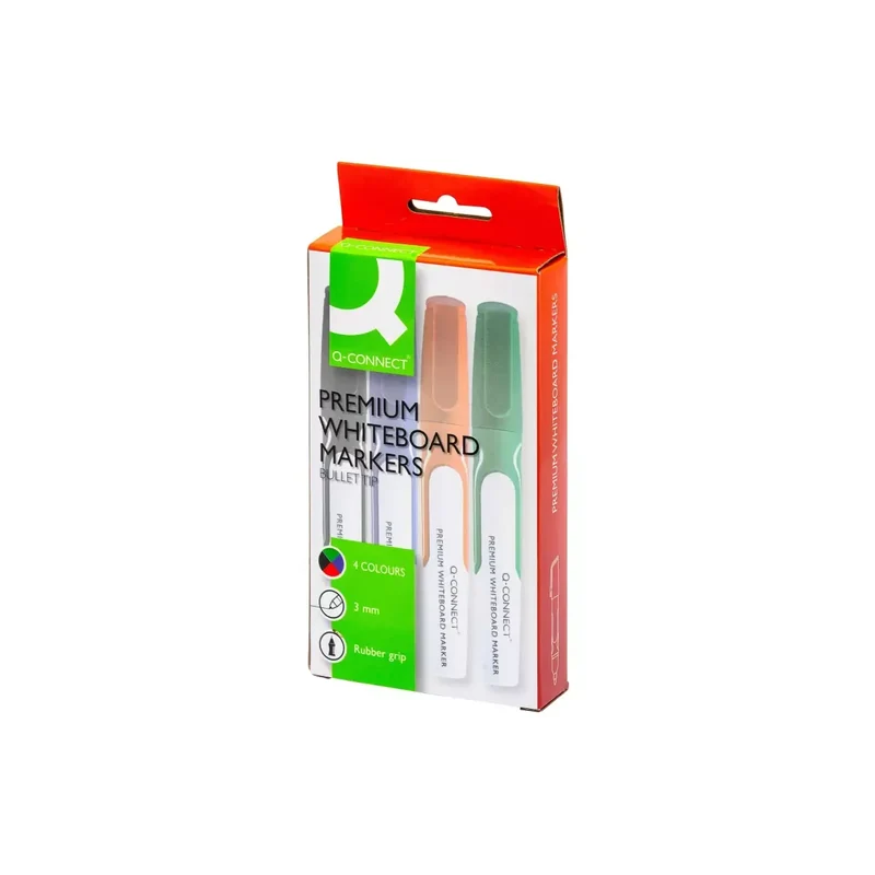 Whiteboard Marker Premium - 3 mm, 4-er Pack sortiert