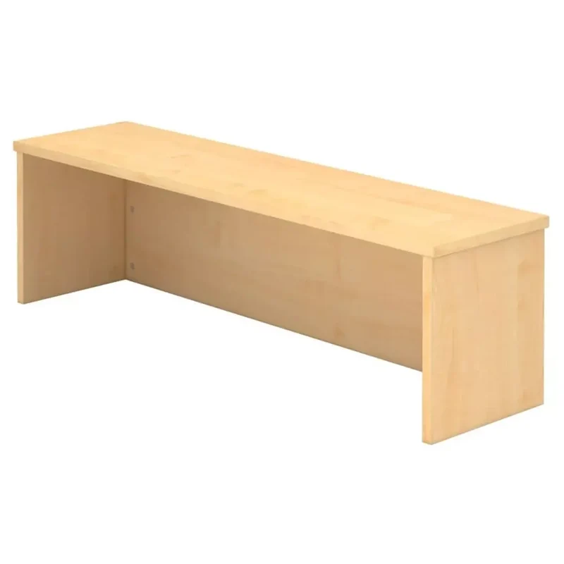 Thekenaufsatz für Schreibtisch - 120 cm, 1OH, Ahorn, mit Montageservice