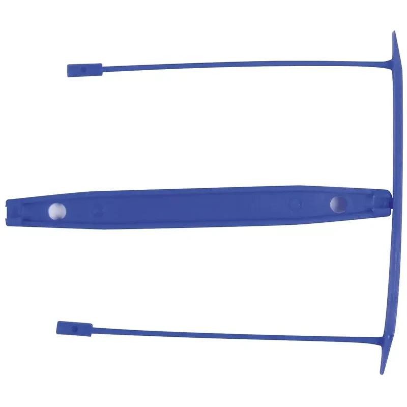 E-Clip Archivbinder - 8 cm, 100 Stück, blau
