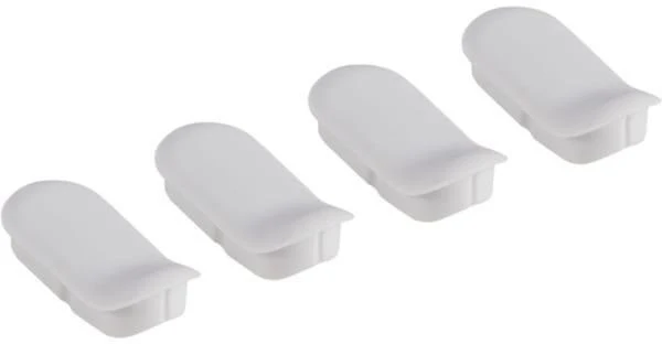 Geberit Set Puffer für WC-Sitzring Levada – 4 Stück, Steckbefestigung
