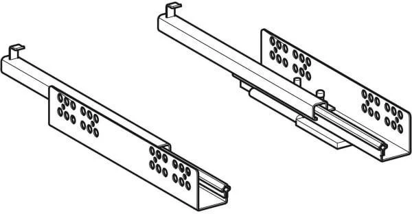 GEBERIT Schubladenschienen-Set 30 cm für Acanto WTU und Innenschubladen