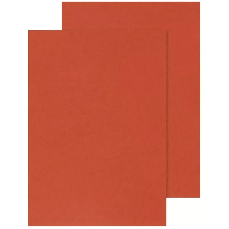 Kartondeckel, 250g/qm, rot, 100 Stück
