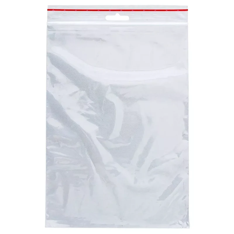 Druckbandbeutel - 170x230mm, transparent, 100 Stück