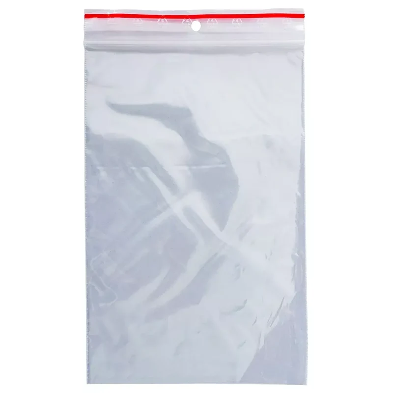 Druckbandbeutel - 120x180mm, transparent, 100 Stück