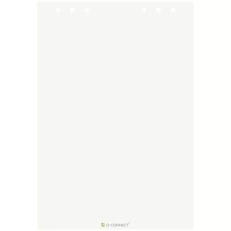 Flipchart-Block - 68 x 99 cm, blanko, 80 g/qm, 20 Blatt