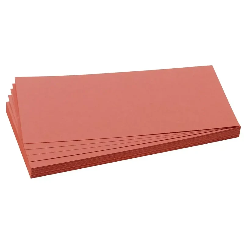 Moderationskarte - Rechteck, 205 x 95 mm, rot, 500 Stück