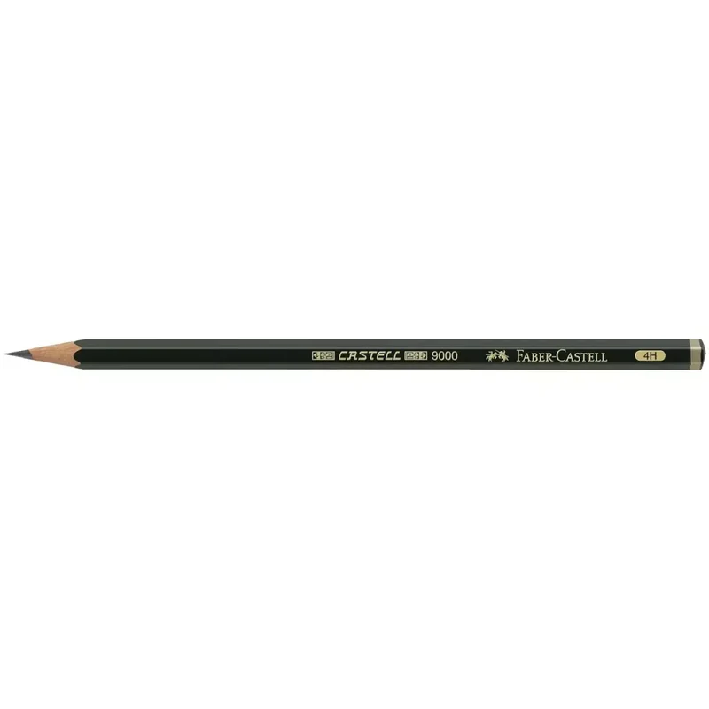 Bleistift CASTELL® 9000 - 4H, dunkelgrün
