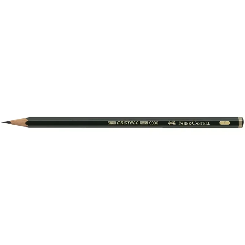 Bleistift CASTELL® 9000 - F, dunkelgrün