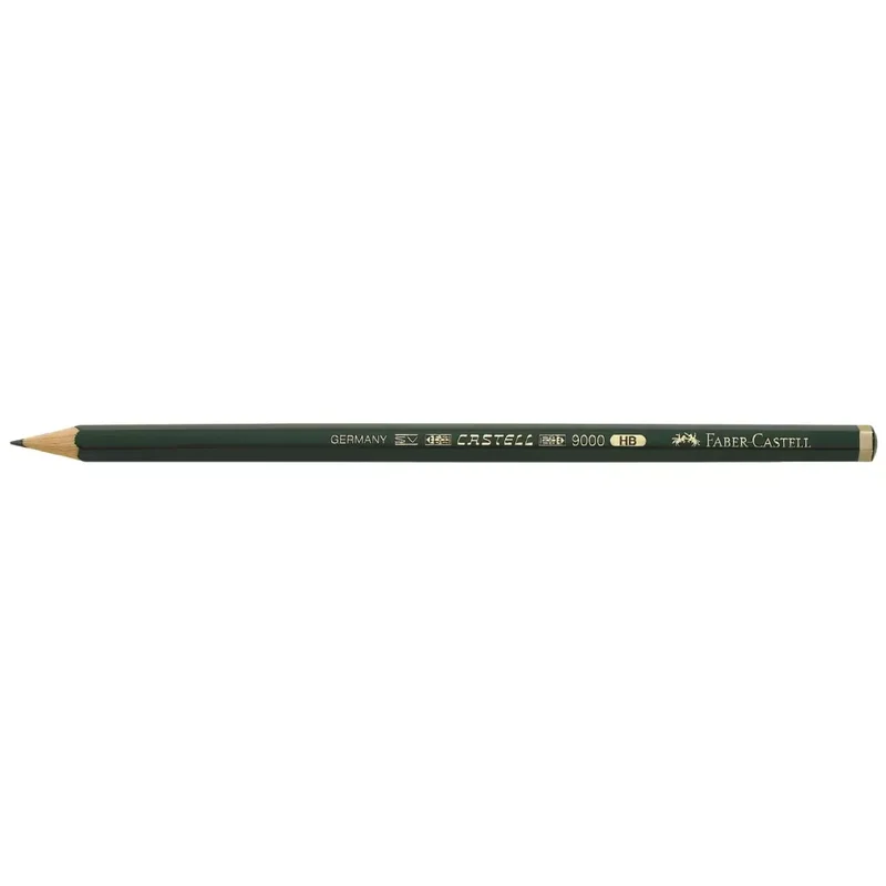 Bleistift CASTELL® 9000 - HB, dunkelgrün