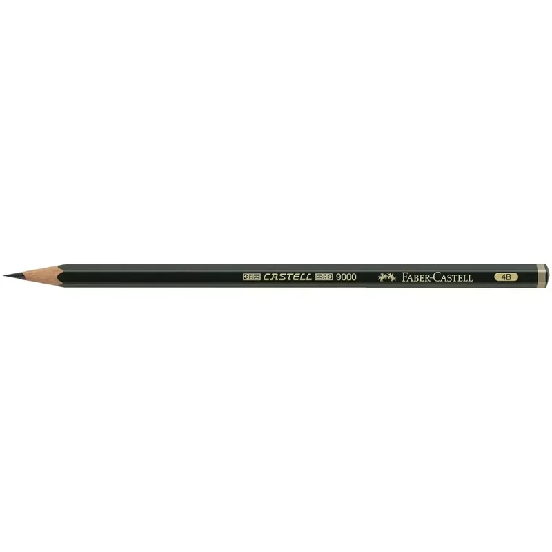 Bleistift CASTELL® 9000 - 4B, dunkelgrün