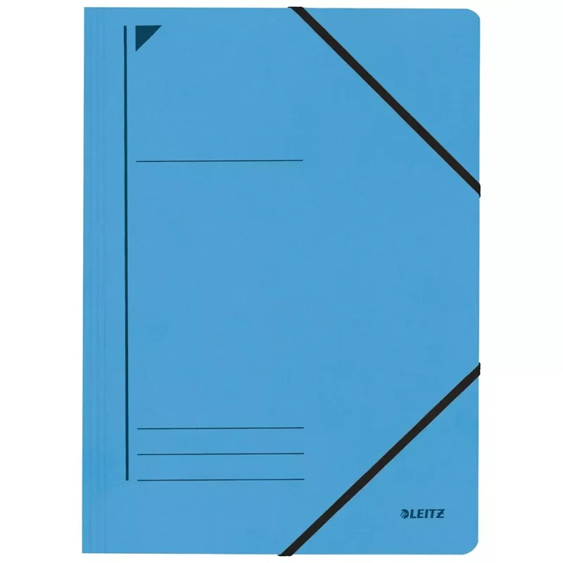 3980 Eckspanner - A4, 250 Blatt, Pendarec-Karton (RC), blau