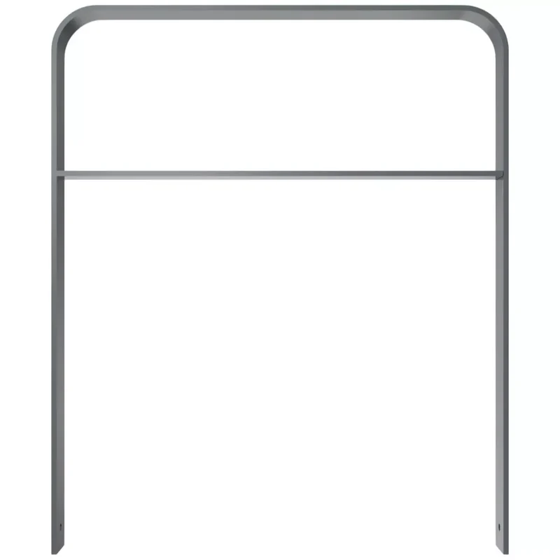 Flachstahlbügel 80x12 mm, zum Einbetonieren, verzinkt, zum Einbetonieren, DB 703, mit Querholm
