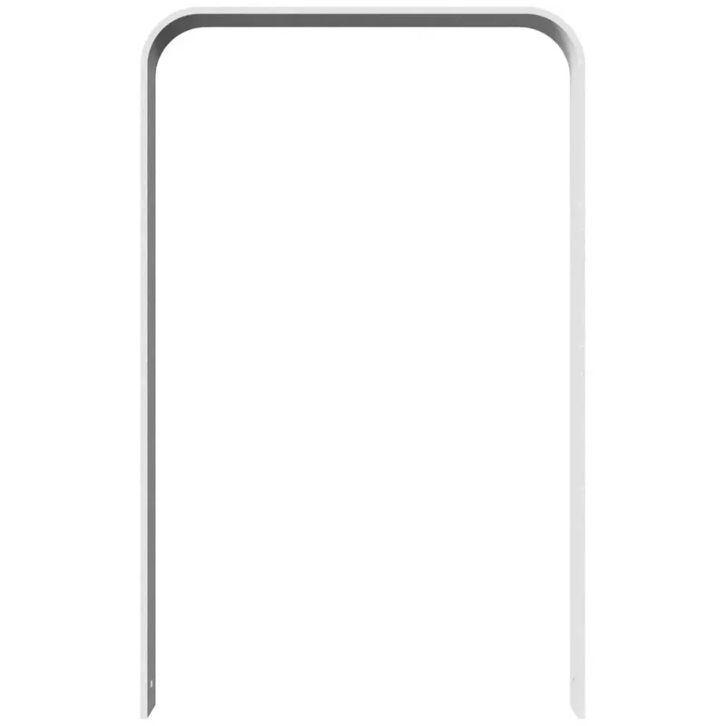 Flachstahlbügel 80x12 mm, verzinkt, zum Einbetonieren, ohne Querholm, zum Einbetonieren