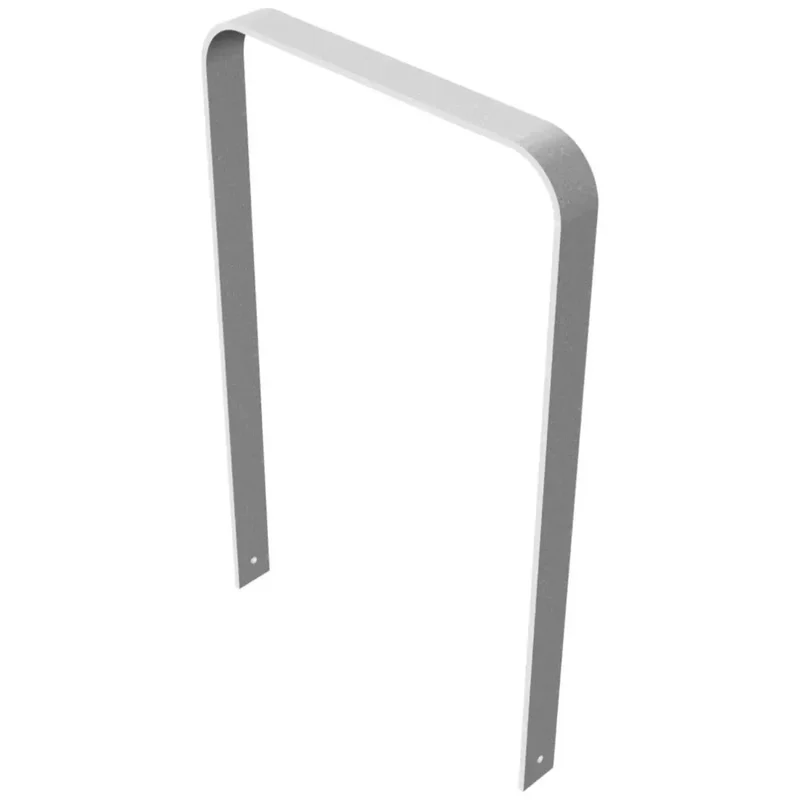 Flachstahlbügel 80x12 mm, verzinkt, zum Einbetonieren, ohne Querholm, zum Einbetonieren