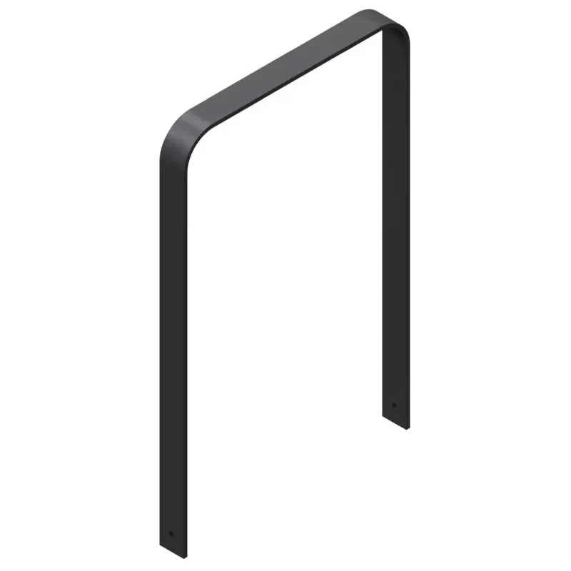 Flachstahlbügel 80x12 mm, verzinkt, zum Einbetonieren, DB 703, ohne Querholm, zum Einbetonieren