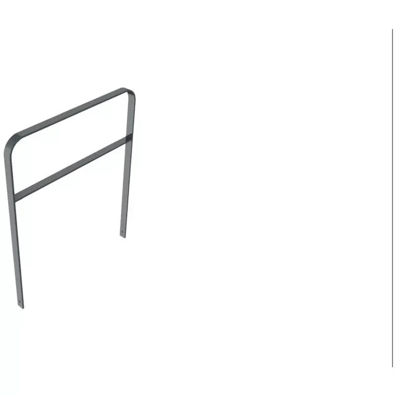Flachstahlbügel 50x12 mm, verzinkt, zum Einbetonieren, DB 703, mit Querholm