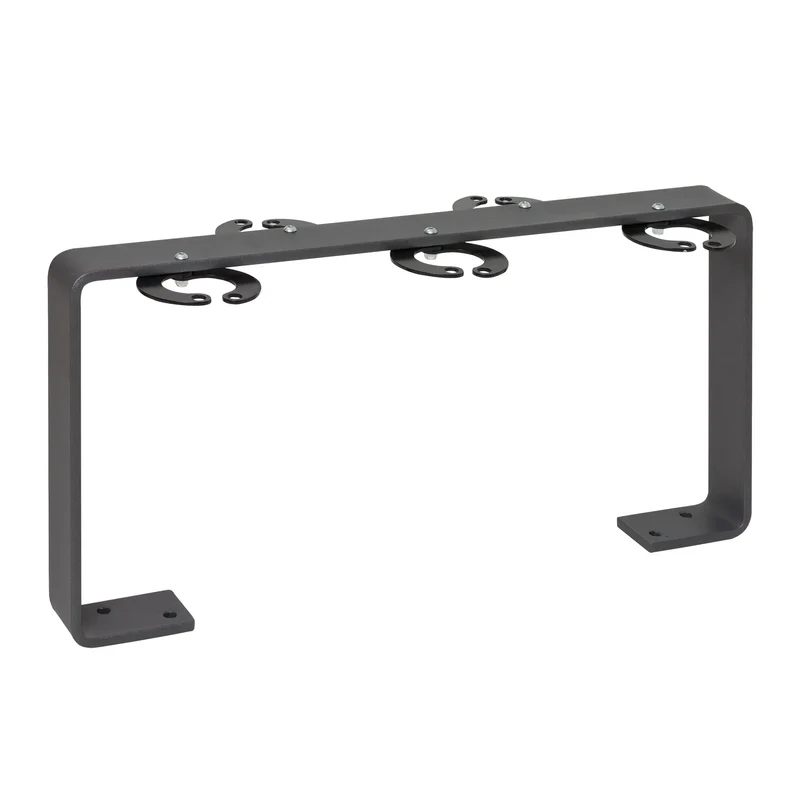 Scooter-Parker, 5 Einstellplätze, feuerverzinkt u. beschichtet, H 400 x B 800 x T 70 mm, zum Aufdübeln