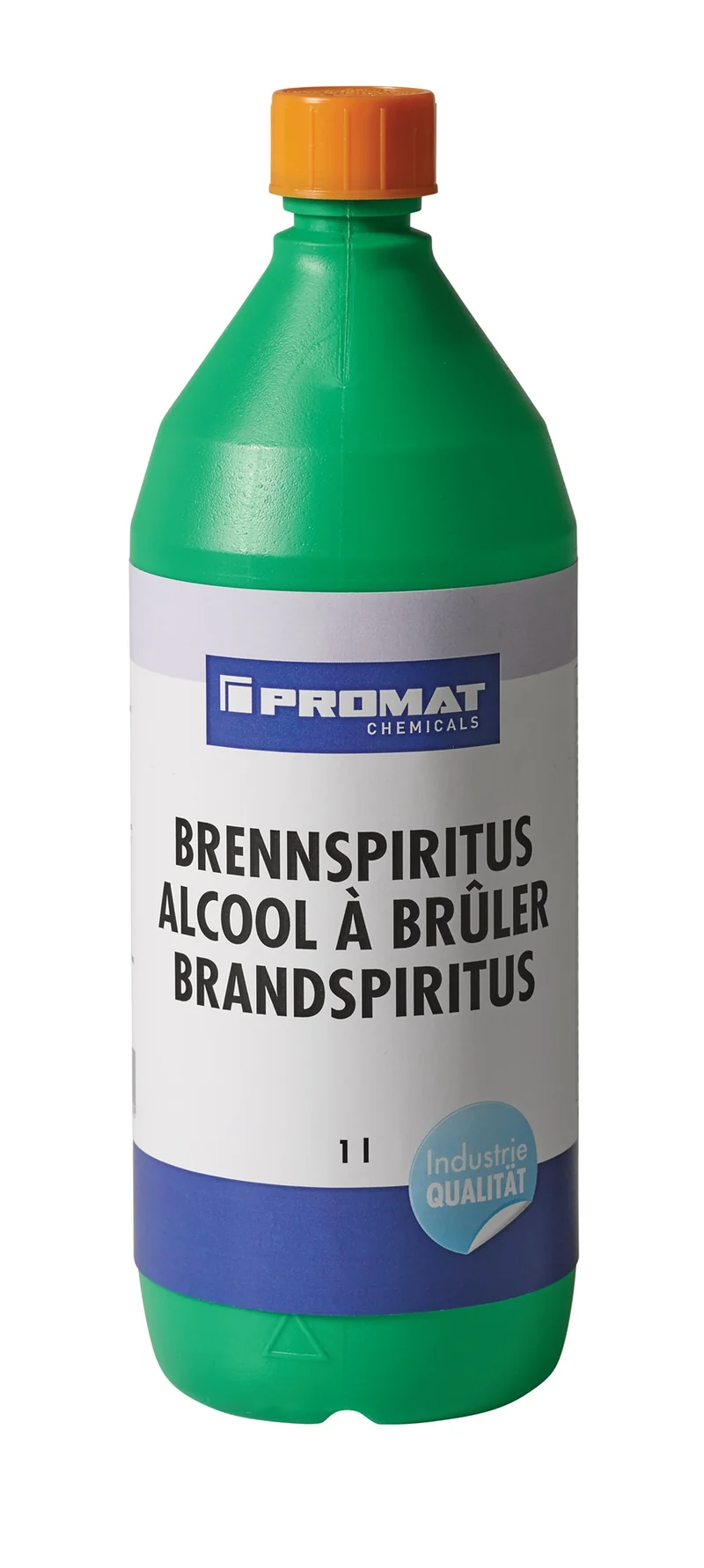 Brennspiritus 1l Flasche PROMAT CHEMICALS – 12er Pack, 94 % Ethylalkohol, Reinigung & Frostschutz