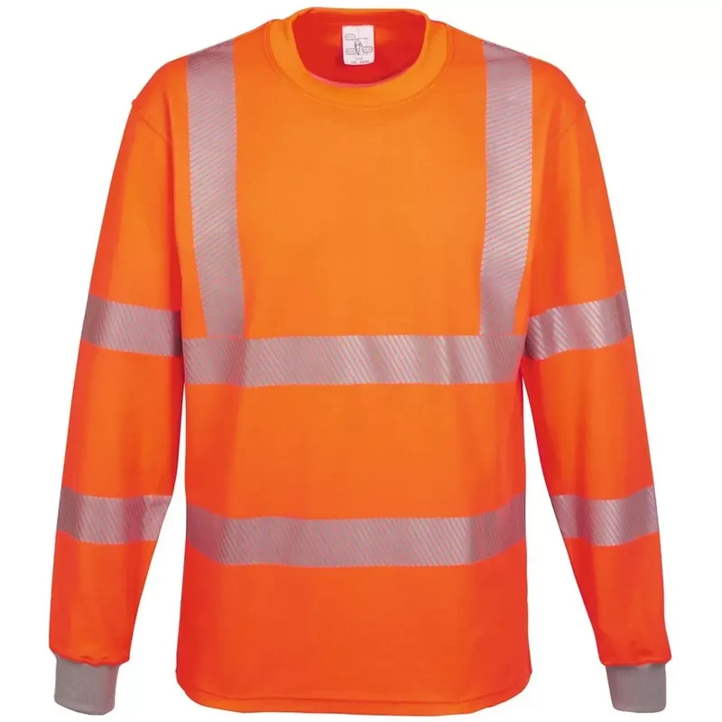 Warnschutz-T-Shirt, Gr.6XL, Farbe leuchtorange