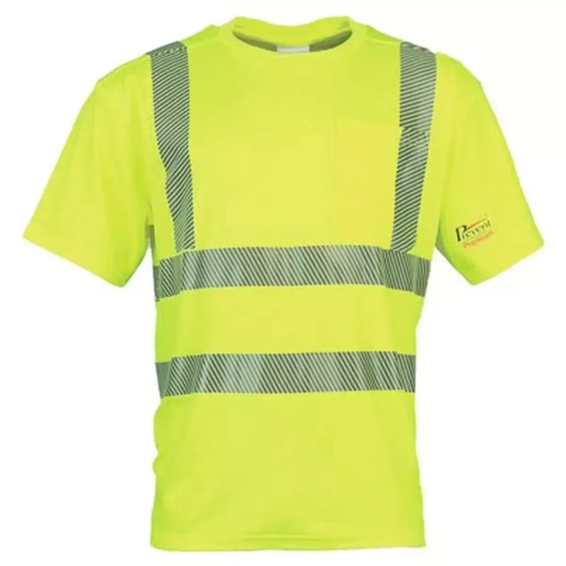 Warnschutz-T-Shirt Prevent Trendline, Farbe neongelb, Gr. 2XL