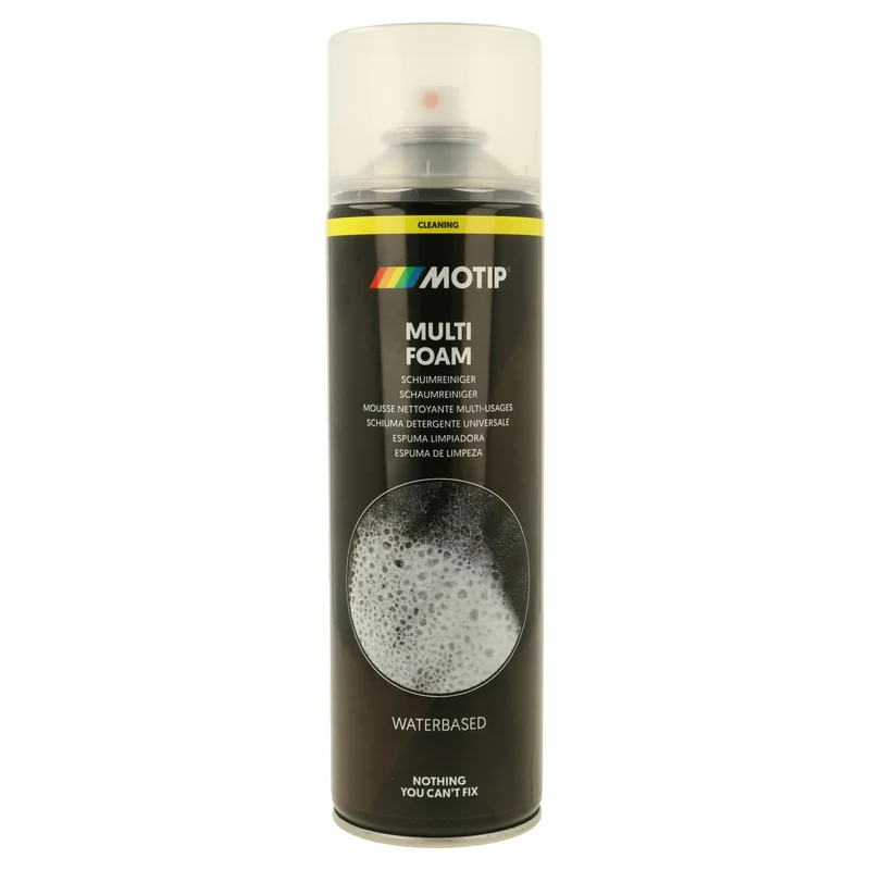 MOTIP Schaumreiniger 500 ml Spraydose – Universeller Reiniger auf Wasserbasis