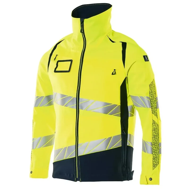 Warnschutz-Bundjacke Accelerate Safe, Farbe HiVis gelb/schwarzblau, Gr. 3XL