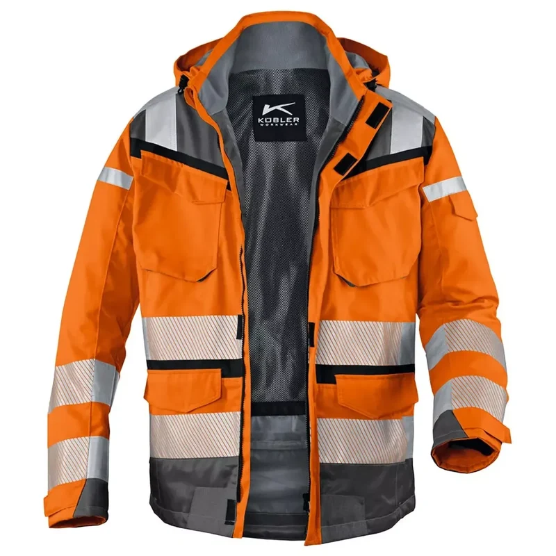 Warnschutzparka Reflectiq, Farbe Farbe warnorange/anthrazit,Gr.M