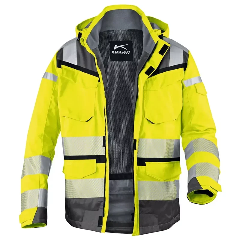 Warnschutzparka Reflectiq, Farbe Farbe warngelb/anthrazit, Gr.M