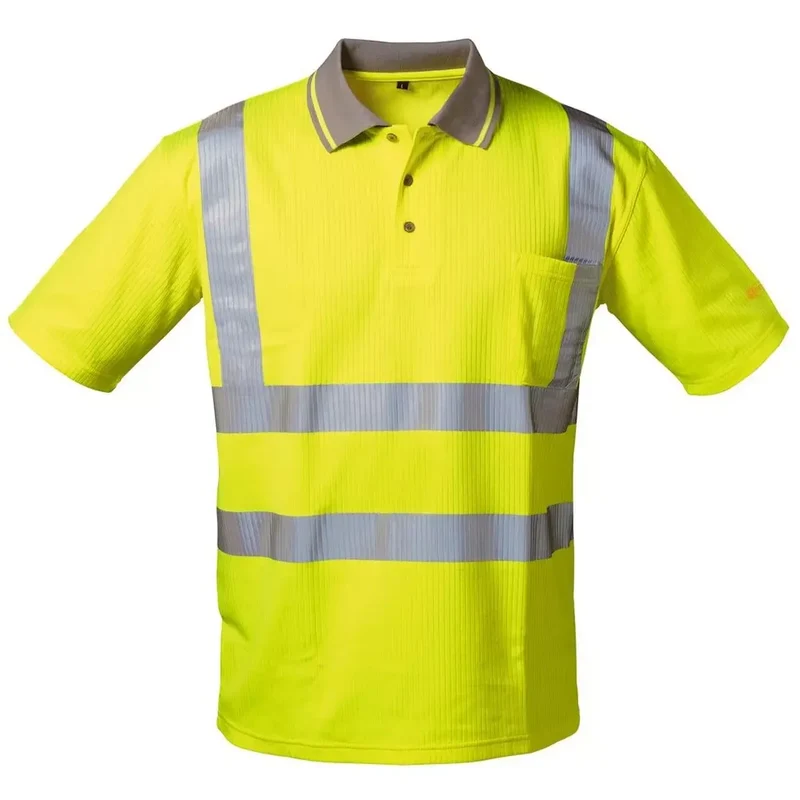 UV-Warnschutz-Polo-Shirt Titus, Farbe gelb, Gr. 3XL