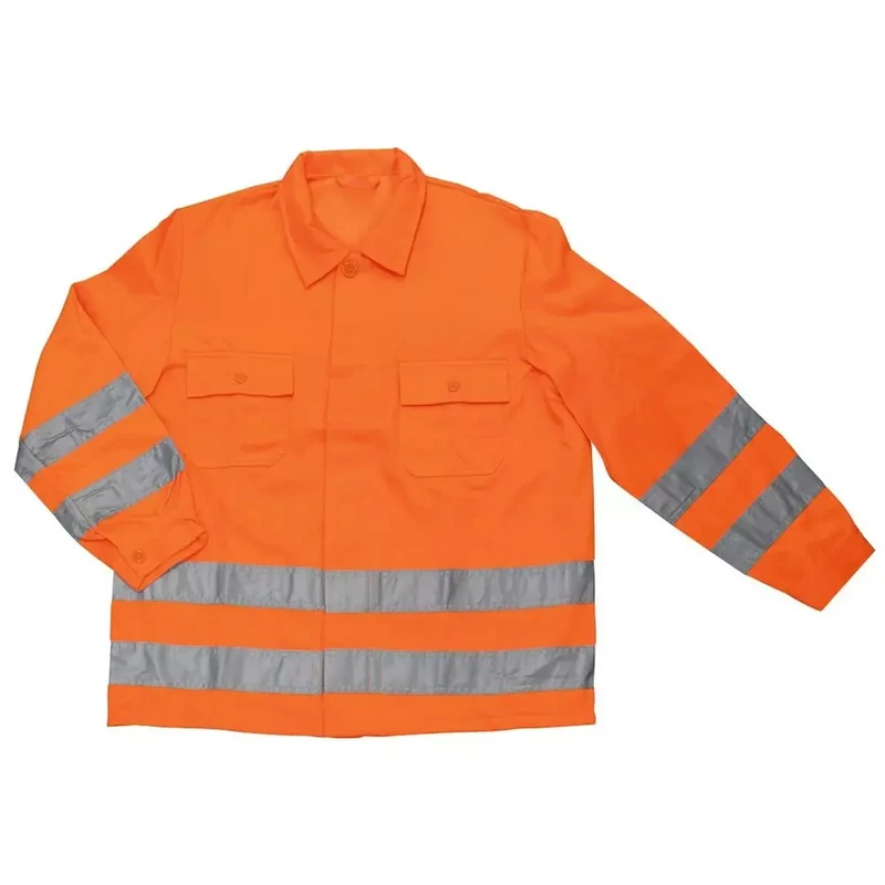 Warnschutz-Bundjacke einfarbig, Farbe warnorange, Gr. 44