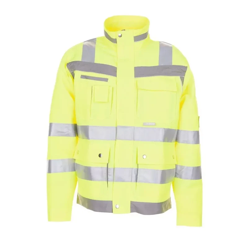 Warnschutz-Blouson Plaline, Farbe gelb/zink, Gr. 60