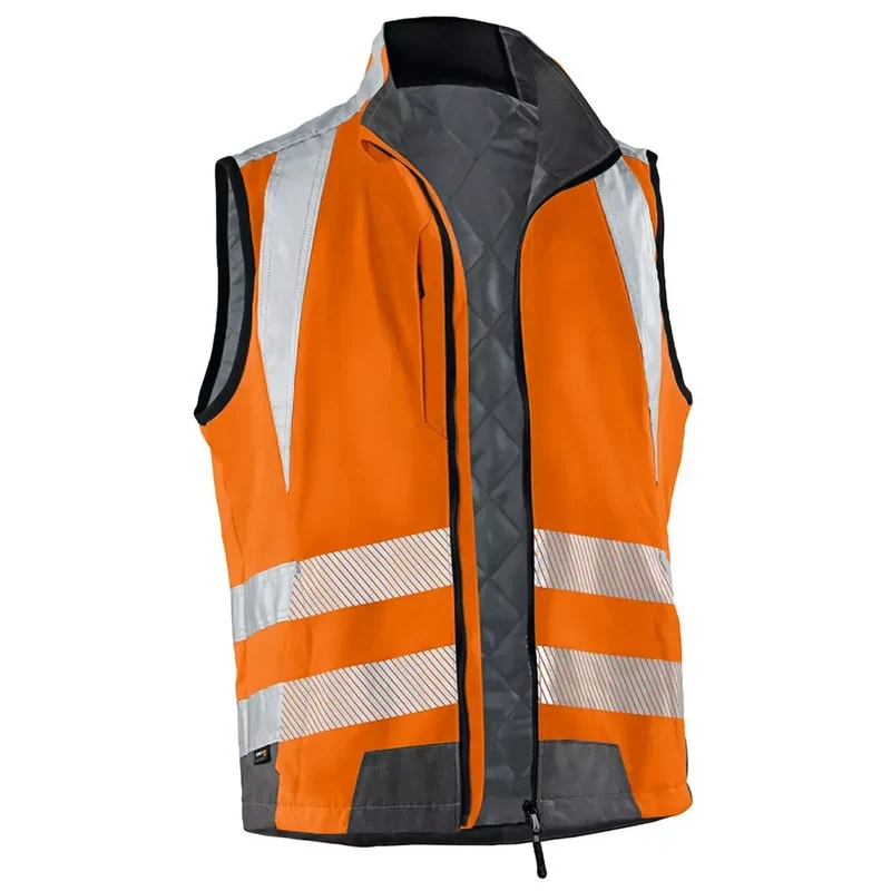 Warnschutzwesten Reflectiq, Farbe warnorange/anthrazit, Gr.XL
